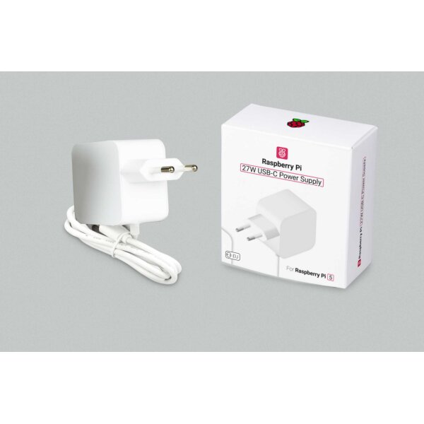 Raspberry Pi 27W USB-C Power Supply White EU