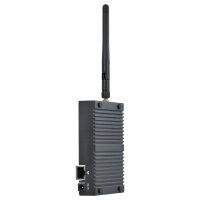 EDATEC CM4NANO Industriecomputer auf Basis von Raspberry Pi CM4, 8 GB RAM, 8 GB eMMC, mit WLAN, Bluetooth, externer WLAN-Antenne und Metallgehäuse