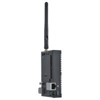 EDATEC CM4NANO Industriecomputer auf Basis von Raspberry Pi CM4, 8 GB RAM, 8 GB eMMC, mit WLAN, Bluetooth, externer WLAN-Antenne und Metallgehäuse