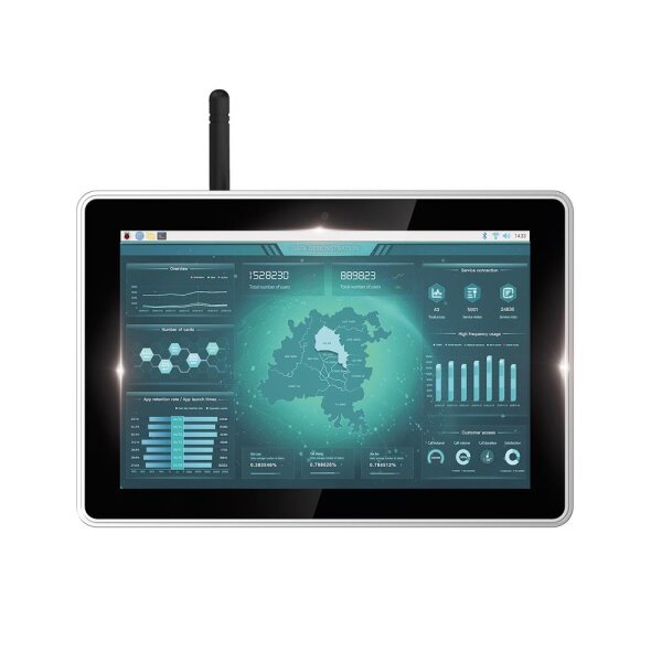EDATEC HMI2120 Serie 10,1-Zoll Hochleistungs-Industrie-HMI auf Basis von Raspberry Pi CM4
