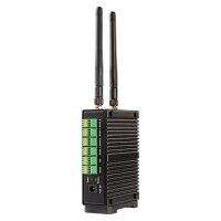 EDATEC CM4Sensing industrial IoT and data acquisition computer based on Raspberry Pi CM4, 4 GB RAM, 32 GB eMMC, with Wi-Fi and Bluetooth, EU 4G module, metal case