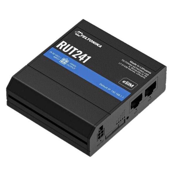 RUT241 - INDUSTRIELLER MOBILFUNK-ROUTER - 4G LTE (Cat 4)