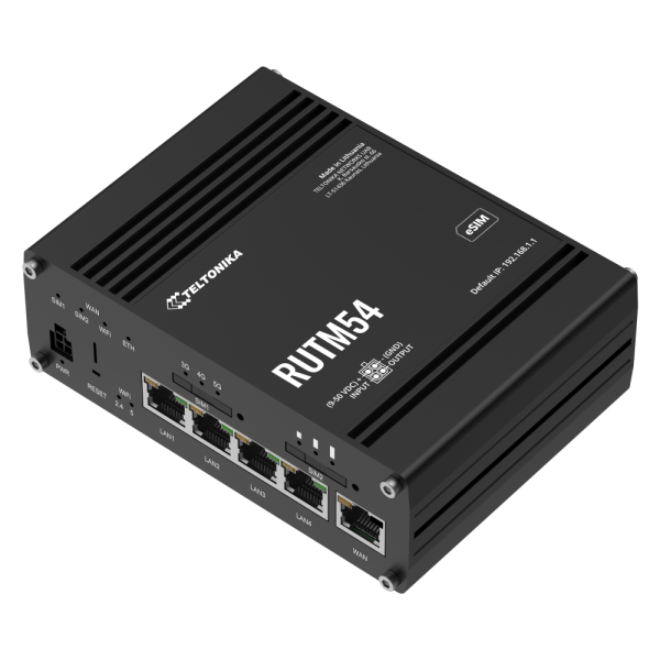 RUTM540 - INDUSTRIELLER MOBILFUNK-ROUTER - 5G (Sub-6) / 4G LTE (Cat 20)