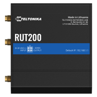 RUT200 - INDUSTRIAL CELLULAR ROUTER - 4G LTE (Cat 4)