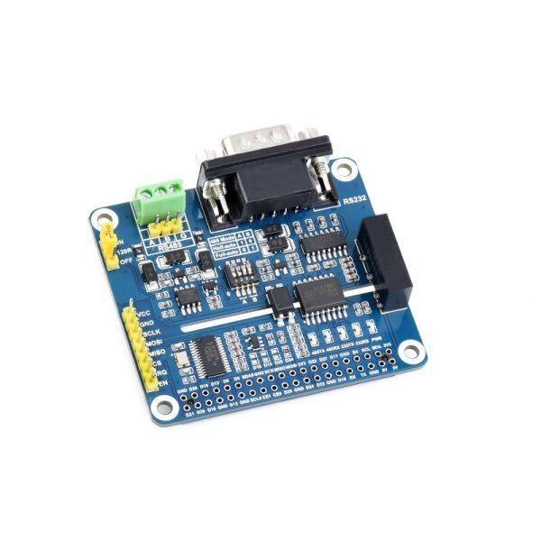 Waveshare Isolated RS485/RS232 HAT - SPI Control